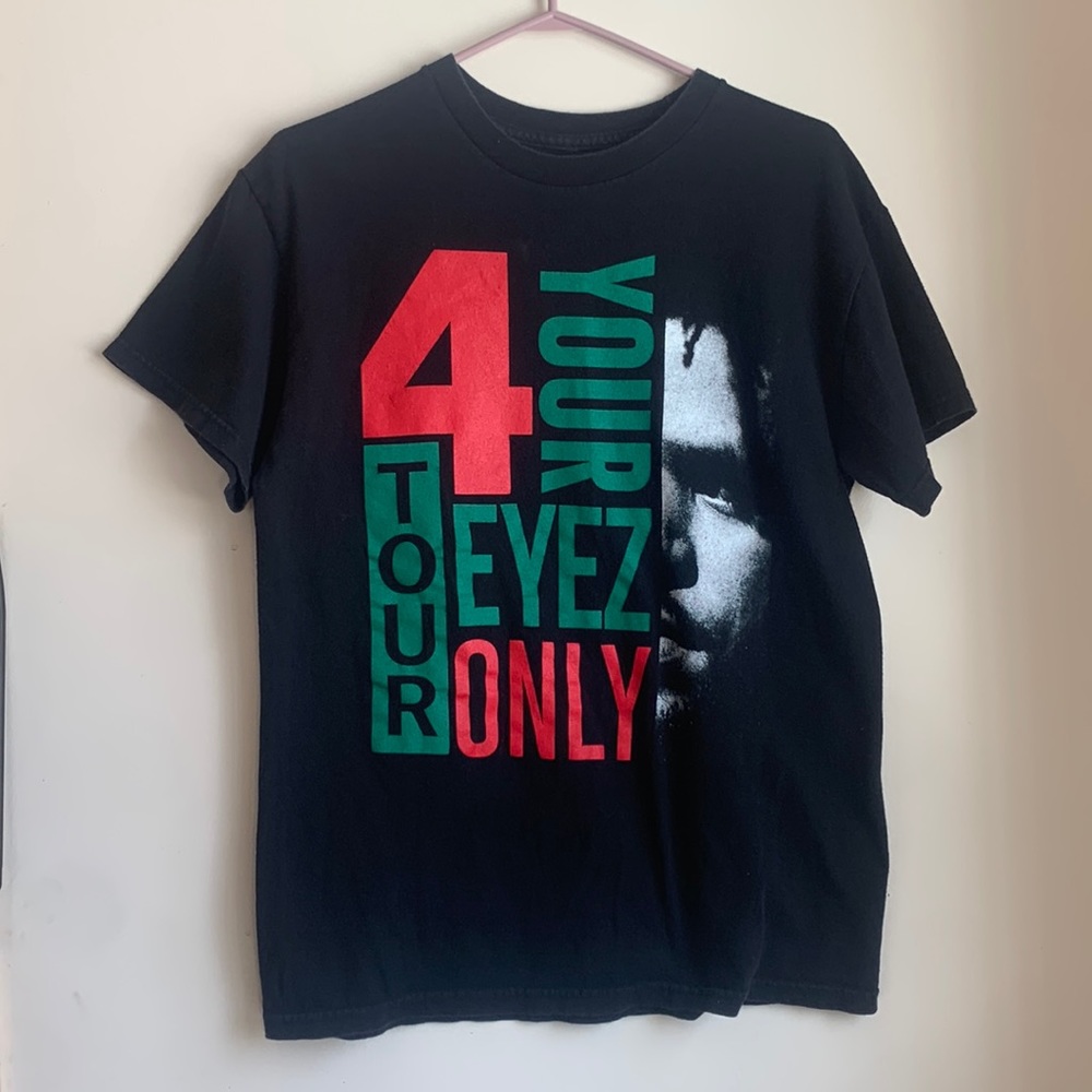 J Cole For Your Eyes Only World Tour T-Shirt Graphic Tee Rap Music Dreamville